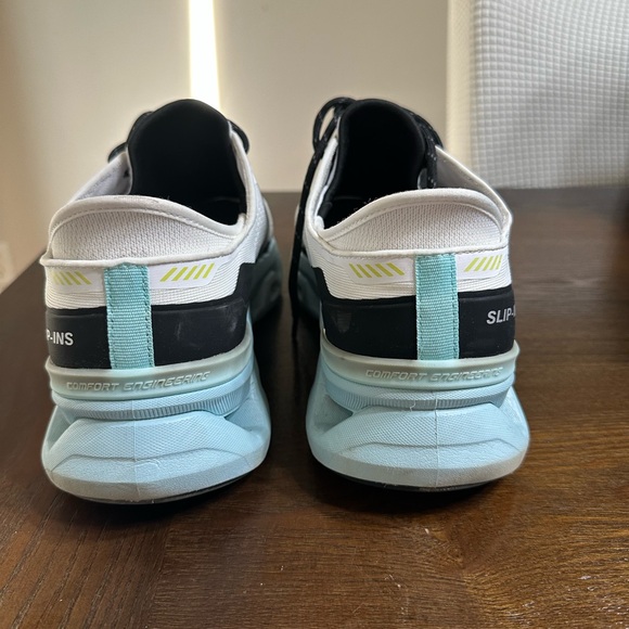 Sketchers‎ White and Light Blue Athletic Shoes main image 4